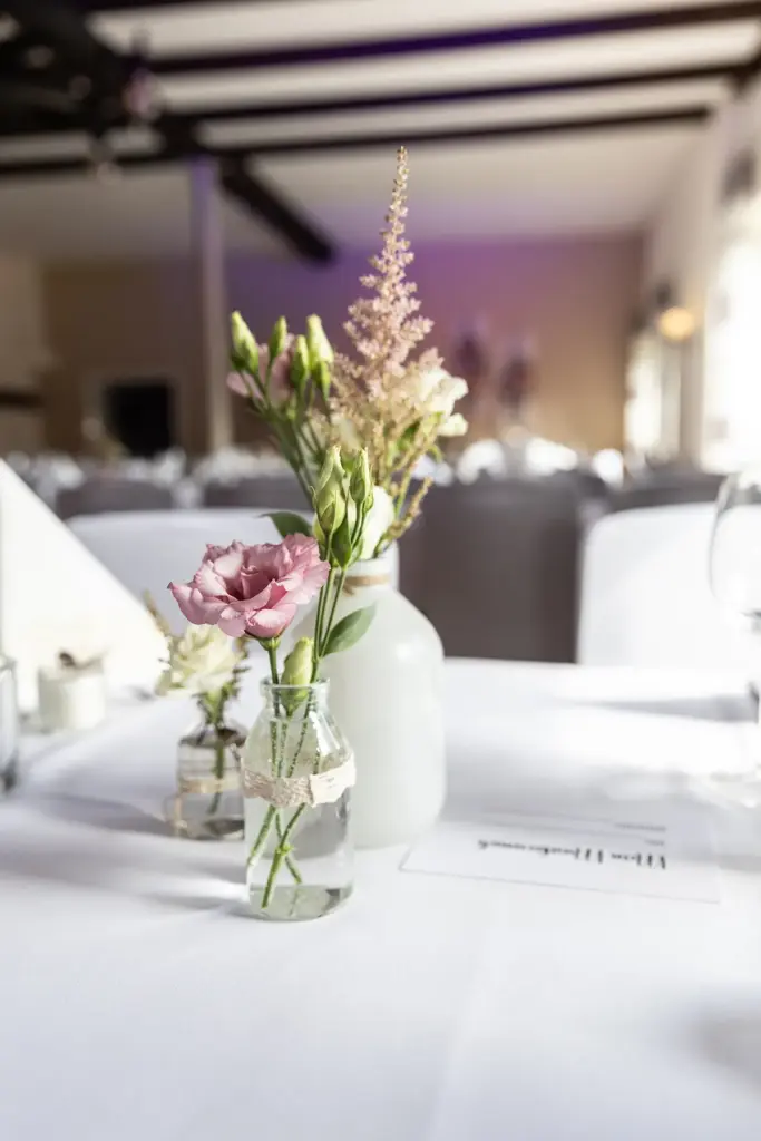 Tischdekoration Hochzeit heiraten Hochzeitsfotograf