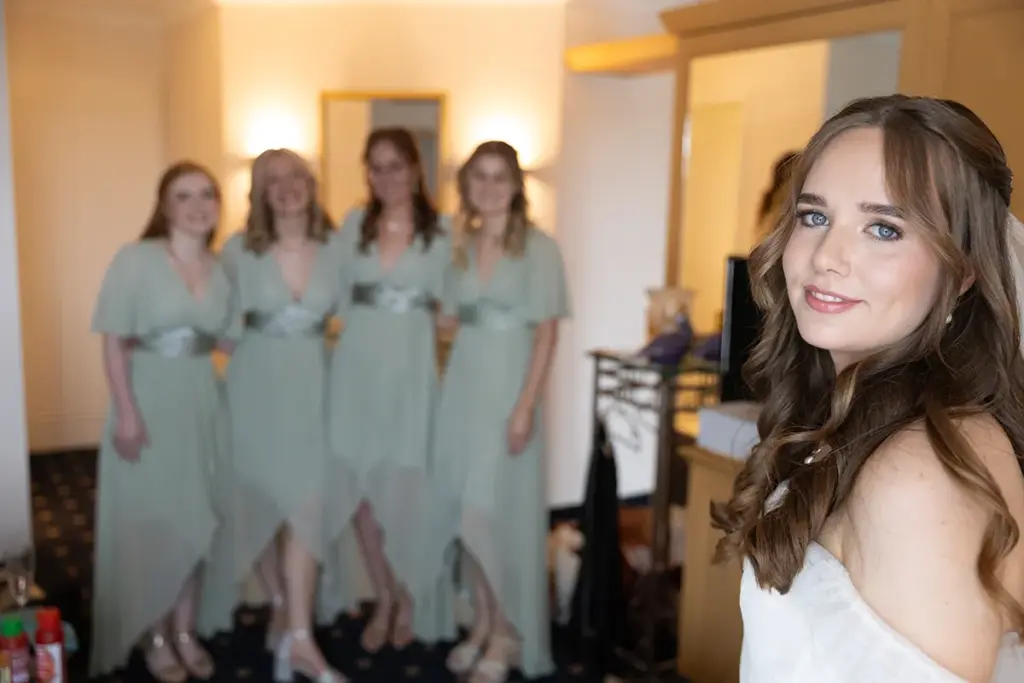 Getting Ready Hochzeit Spannung