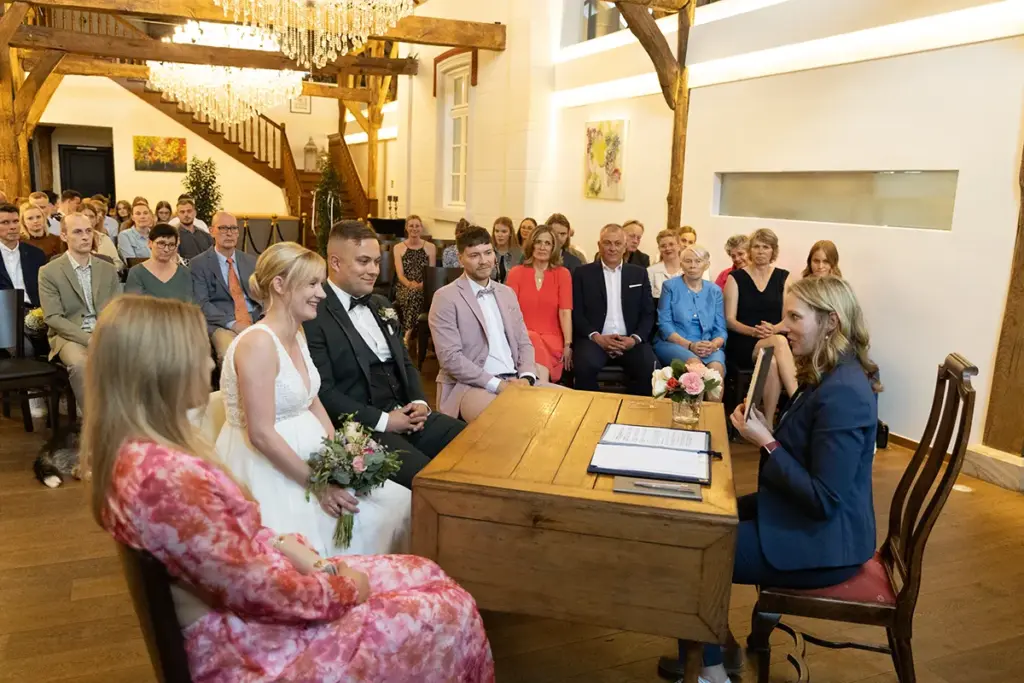 Standesamtstrauung Gut Heidefeld Hochzeitsfotograf Bocholt