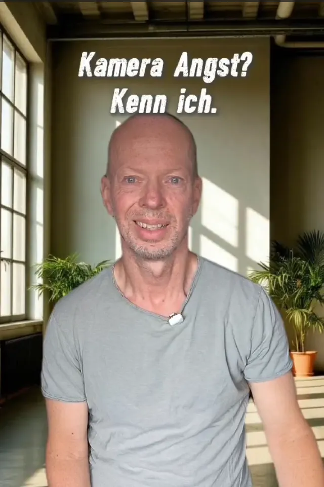 Ihr fühlt euch vor der Kamera nicht wohl?